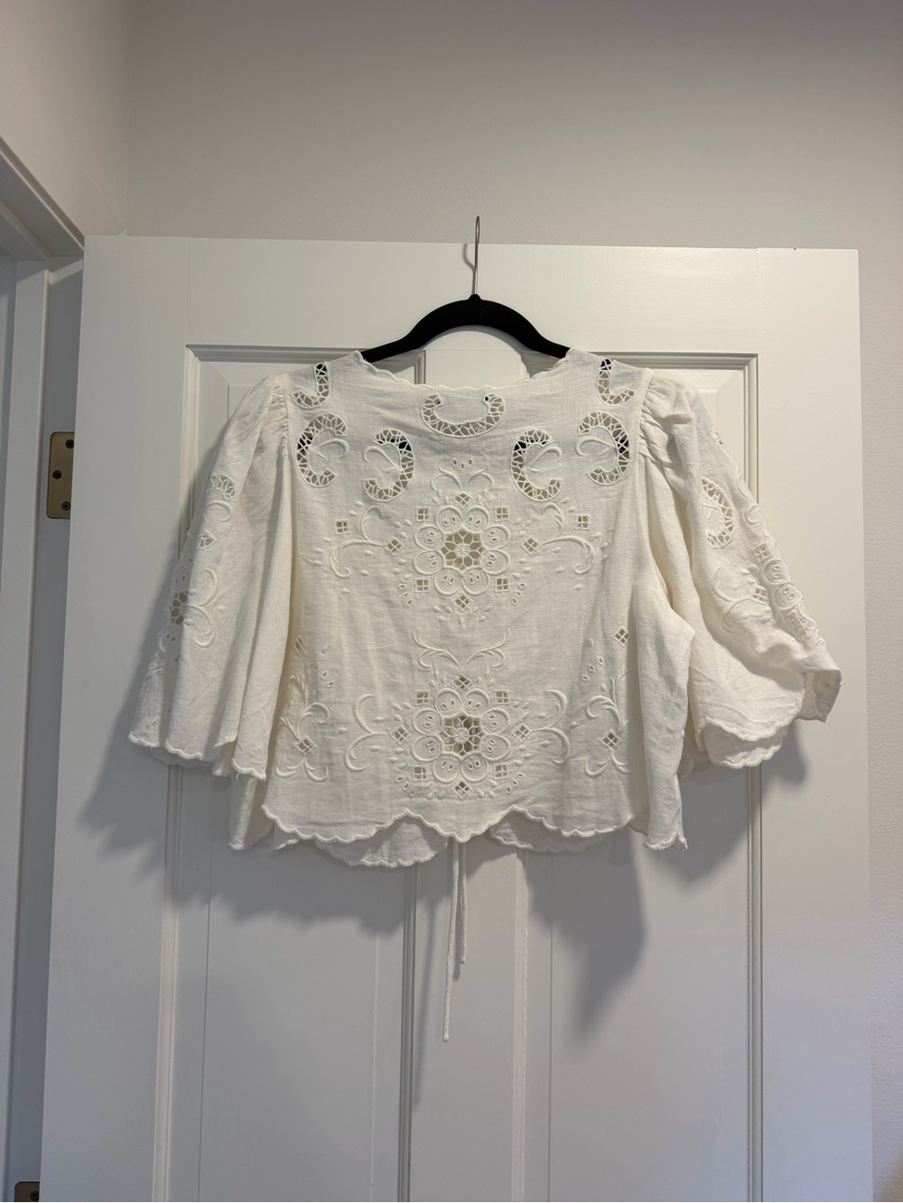 Sea New York Cream Eyelet Top - Picture 2 of 3